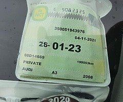 Audi a3 1.6 2008 fresh nct 01/23 - Image 8/9