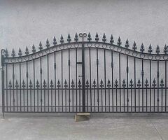 Galvanised gates