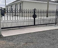 Wrought iron gates and railings,compiste gates,side gates,garage doors
