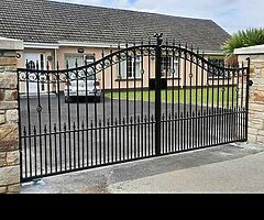 Wrought iron gates and railings,compiste gates,side gates,garage doors