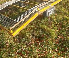 Single axle car transporter