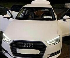 Audi A3 , 172, 18’ alloys
Apple car play