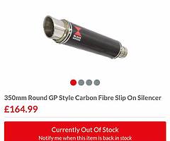 Black Widow Slip-on Exhaust