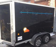 2009 Ifor Williams race / box trailer 12ft by 5ft