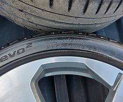Genuine Audi 18" Alloys, with New Tyres