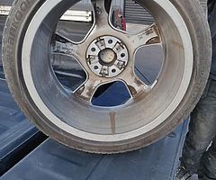 Genuine Audi 18" Alloys, with New Tyres - Image 5/7
