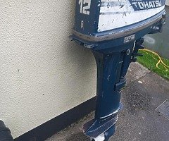 2-stroke  outboard  Tohatsu-12