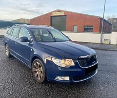 2013 SKODA SUPERB 1.6 TDI DIESEL FOR PARTS!