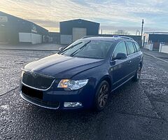 2013 SKODA SUPERB 1.6 TDI DIESEL FOR PARTS!