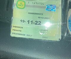 Vw golf 1.4