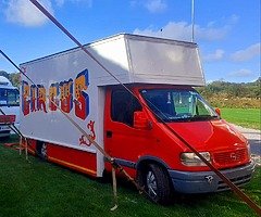 2002 opel movano luton body