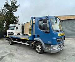 2011 Daf  Recovery lorry Tilt and slide
