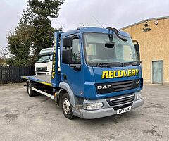 2011 Daf  Recovery lorry Tilt and slide