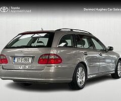 2007 MERCEDES BENZ  E 200 KOMPRESSOR