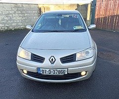 Renault megane 1.4 petrol nct until March 22 no offers no offers very cheap manual gearbox