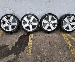 18inch Genuine Audi Alloys 5x112 225/40/18