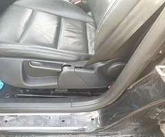 Leather seats and door cards