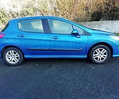 2008 Stunning Azure Blue Peugeot 308 1.4 vti only 88k km
