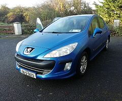 2008 Stunning Azure Blue Peugeot 308 1.4 vti only 88k km
