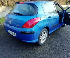 2008 Stunning Azure Blue Peugeot 308 1.4 vti only 88k km - Image 4/10