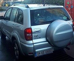 Toyota rav4 xt4 spec
