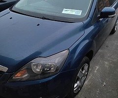 Ford focus breaking