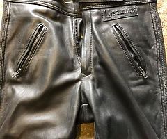 Motorbike leather trousers and jacket - Image 4/5
