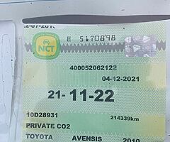 2010 Toyota Avensis - Image 4/6