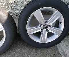 New tyres and allows