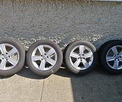 New tyres and allows