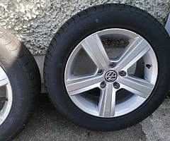 New tyres and allows