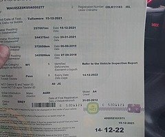 Audi A4 years test and cheap tax