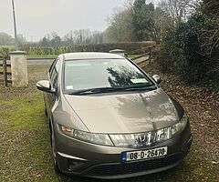 08 Honda Civic 1.3L NCT&Tax Low Miles