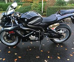 2006 suzuki gsxr 750 with extras