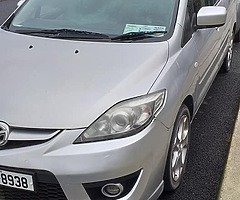 Mazda 5 
7 seater 
2009 
No NCT or Tax