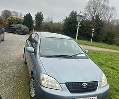 03 Corolla 1.4 vvti tax/test