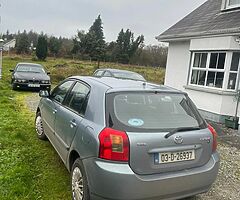 03 Corolla 1.4 vvti tax/test