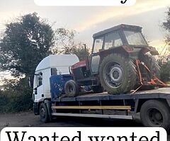Machinery wanted