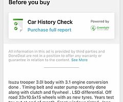 Isuzu trooper 3.1 - Image 5/6