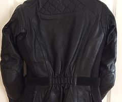 RST madison ladies leather jacket size 8