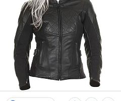 RST madison ladies leather jacket size 8