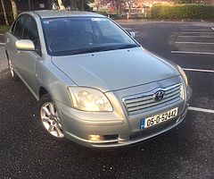 Toyota avensis Nct 08/19 Tax 04/19