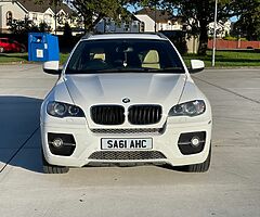 White 2012 BMW X6 30d xDrive 5 seater 8 speed for sale may swap or P/X