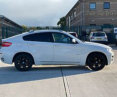 White 2012 BMW X6 30d xDrive 5 seater 8 speed for sale may swap or P/X - Image 6/10