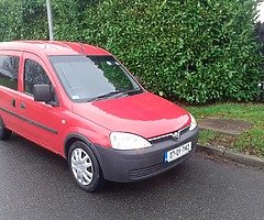 07 opel combo crewcab