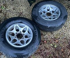 Mk2 pajero wheels