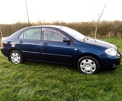 TOYOTA COROLLA