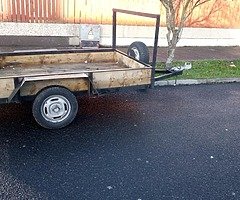 8ft6"x4ft6" trailer bargain €350