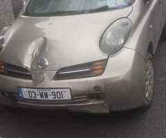 Nissan Micra 1.l petrol