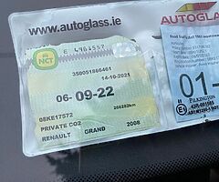For sale Renault scenic diesel 1.5 seater 7 nct 09 22 tax 07 22 €1850 Dundalk ??muligar tel 08516727